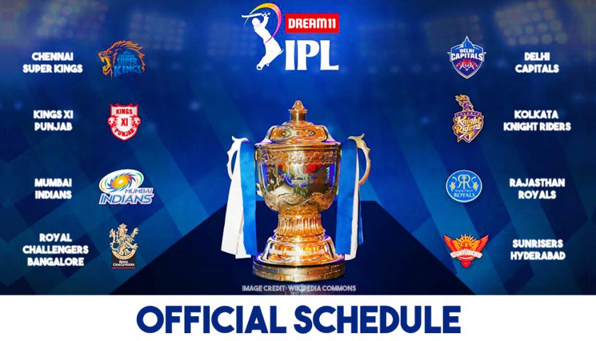 IPL 2020 Schedule: Official Timetable, Dates, and Venues in UAE