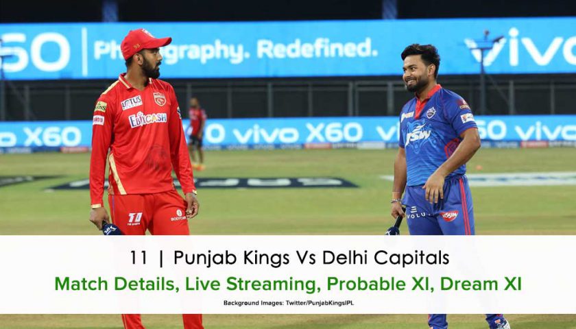 IPL 2021: Delhi vs Punjab Live Streaming