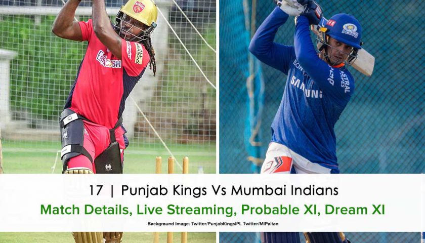 IPL 2021 Punjab Kings vs Mumbai Indians